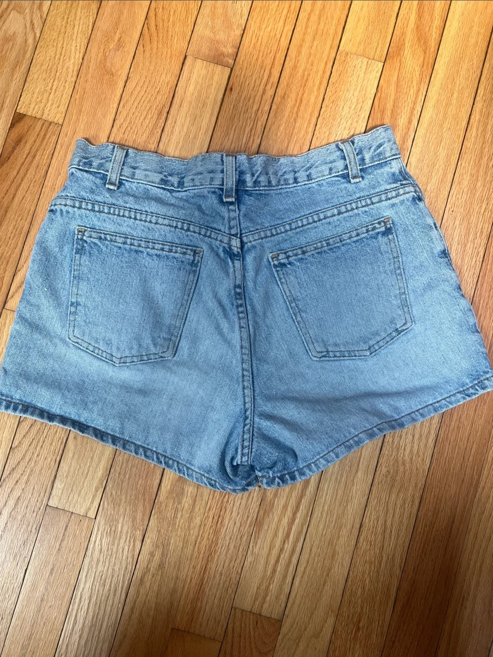 VINTAGE J. Crew Light Blue Denim High-Rise Jean Shorts